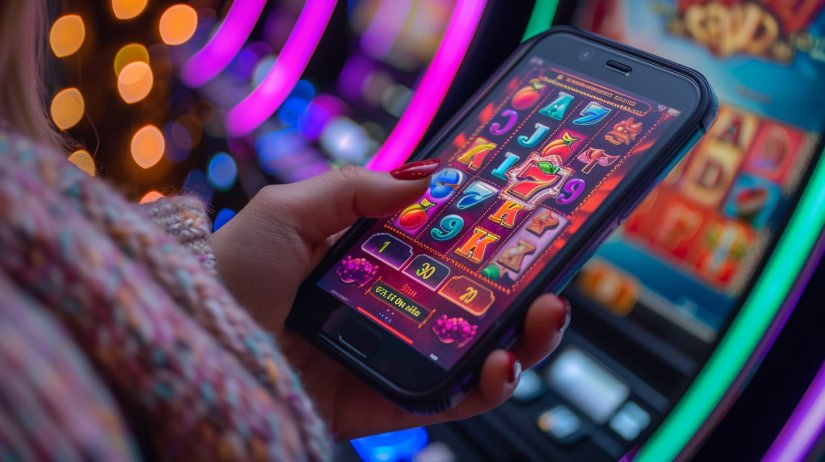 Filipino player accessing 111jll sports betting on a mobile phone
